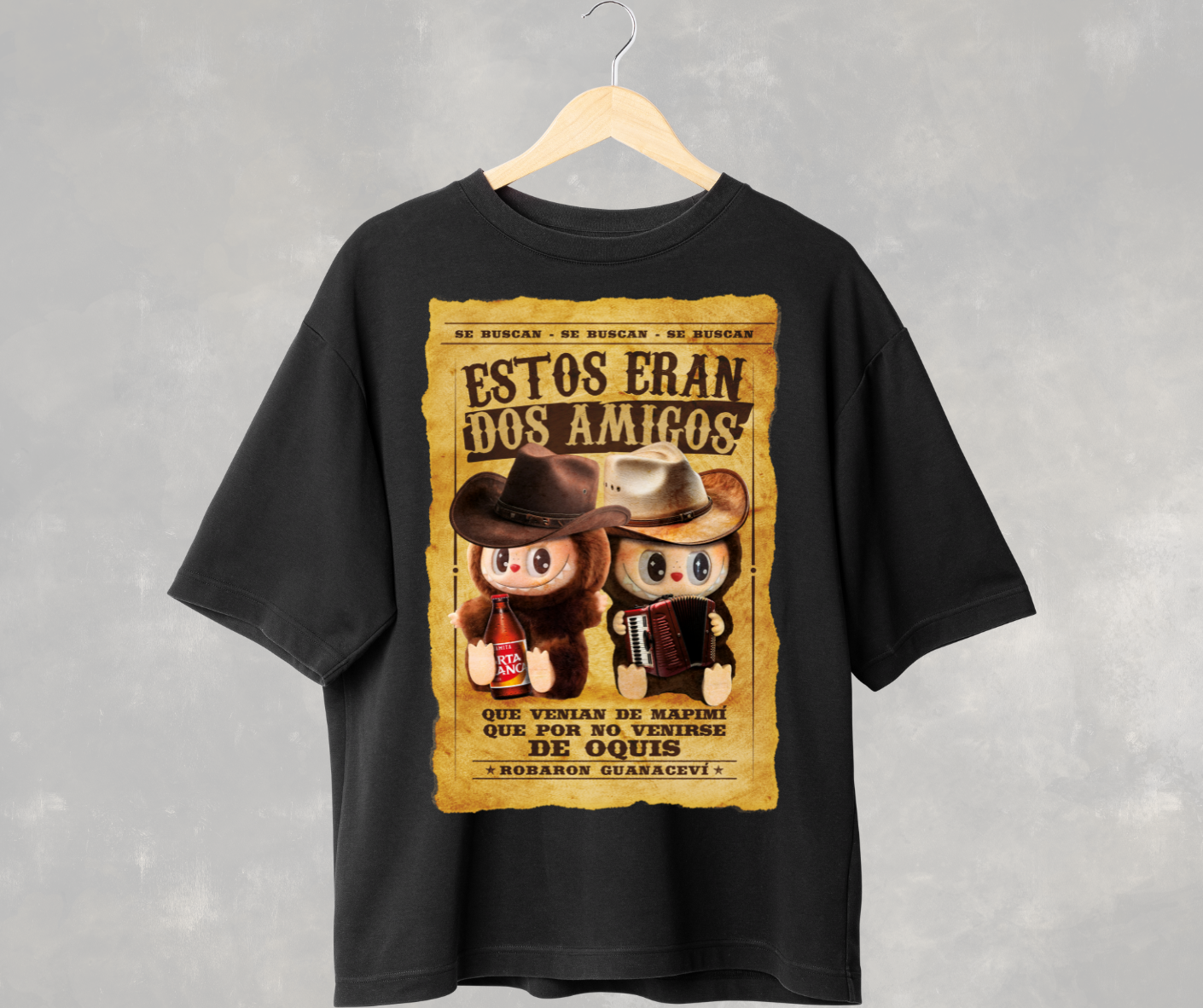 PLAYERA LABUB "DOS AMIGOS"